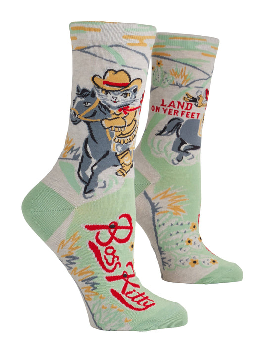 Boss Kitty Socks