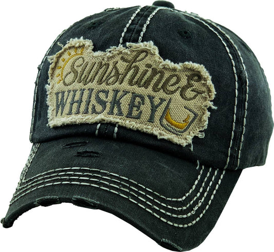 SUNSHINE & WHISKEY Trucker Hat